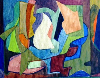 Flächenbelebung / Stilleben (6) #364/1957 Flächenbelebung / Stilleben (6) #364/1957